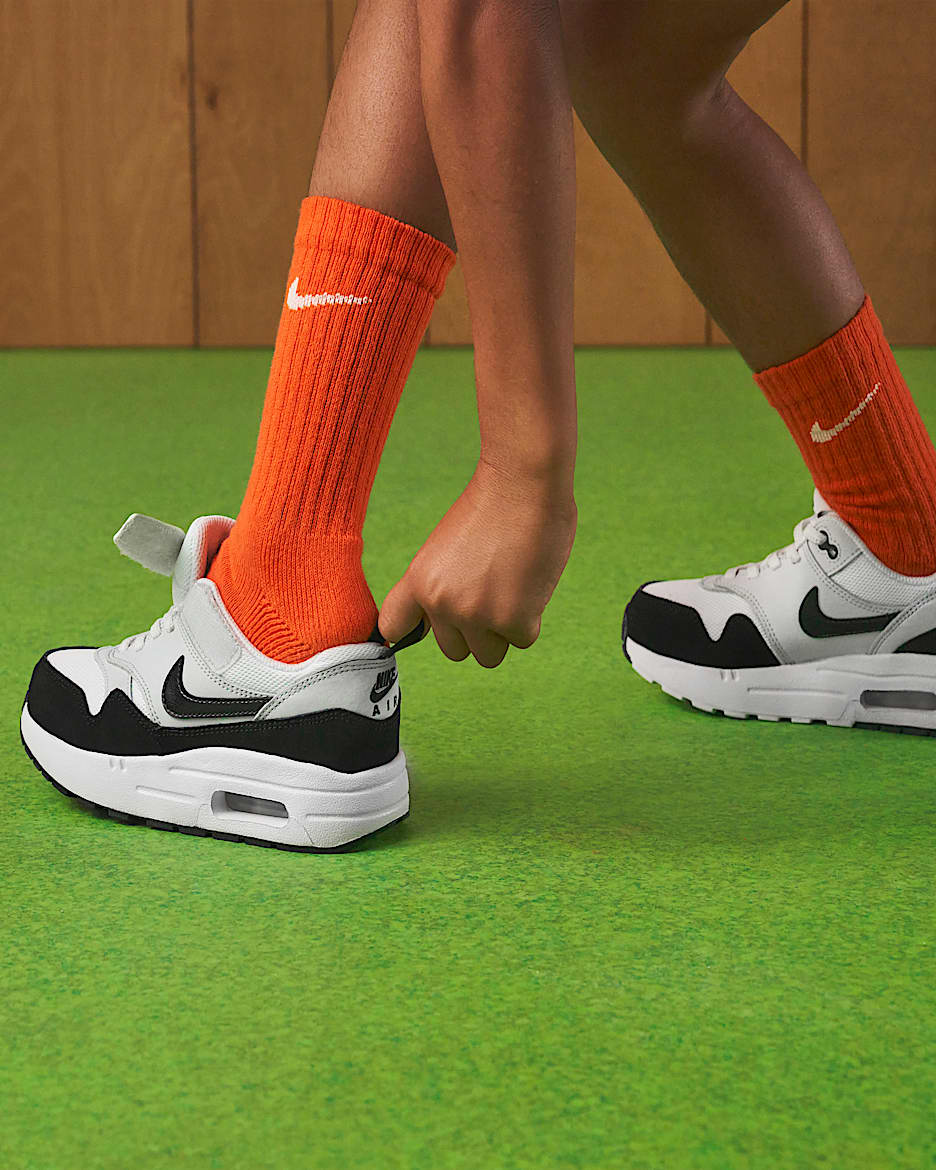 Nike Air Max 1 EasyOn kleuterschoenen. Nike NL